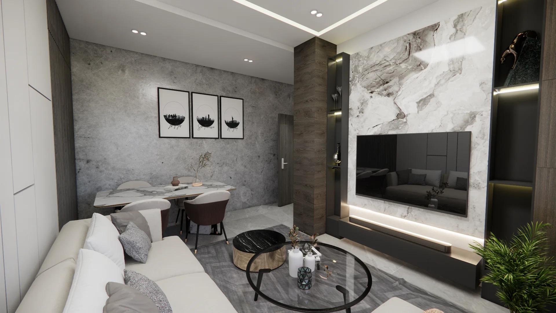 Résidence la tulipe Bordj El Kiffan - intérieur moderne - appartement F2 F3 F4 Chéraga